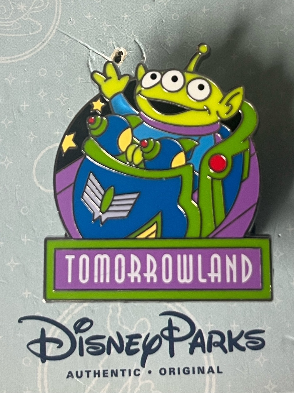 Disney Parks Tomorrowland Toy Story Aliens Buzz Astro Blasters Attraction Pin
